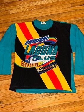 Vintage 80’s Laguna Clothing Baseball Tee Shirt